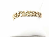 10k Yellow Gold Cuban Link Bracelet 87.5 Grams 8 Inchmk0726wzxzmia