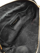 Yves Saint Laurent Lou Camera Bag In Black Matelassé Leather Fw07260owxdu