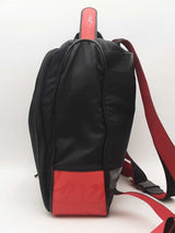 Christian Louboutin Nylon Backpack Black And Red Aa0325oxzsa
