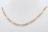 14k Yellow Gold Figaro Chain Necklace 5.2 Grams 20 Inch Eb1024lrxsa