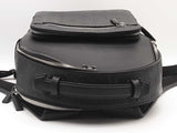 Mcm Black Leather Visetos Monogram Black Backpack Aa0526wzxsa