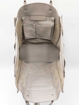 Balenciaga Papier A-4 Zip-around 2-way Bag In Light Grey Leather Fw0726ozxdu