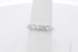 0.85cttw Lab Grown Diamond Ring In 14k White Gold 1.7 Grams Size 7 Eb0826prxsa