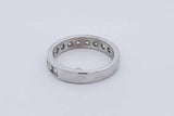 0.84cttw Diamond Ring In 14k White Gold 3.5 Grams Size 5.5 Eb0326ocrdu
