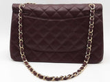 Chanel Caviar Jumbo Double Flap Shoulder Bag Red Aa0526wcrzsa