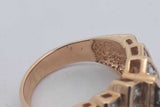 2.43cttw Diamond Ring In 14k Yellow Gold 8.8 Grams Size 6.75 Eb0226llxzsa