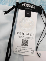 Gianni Versace Barocco Light Blue Swim Shorts Size Italian 6 Do0226lrxde