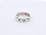 King Baby Sterling Silver Infinity Link Ring 9.6 Grams Size 12.75 Fw0425pzdu
