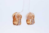 Chanel 18k Yellow Gold Diamond Stud Earrings 11.7 Grams Eb0926lexzde