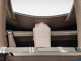 Fendi Petit 2jour Monster Eyes Tote In Vitello Elite Gray Leather Fw0926wzxdu