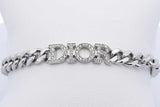 Christian Dior Dio(r)evolution Chain Link Bracelet 7.5 Inch Eb1225oxzdu
