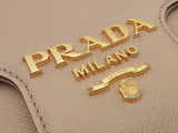 Prada Saffiano Leather Pattina Chain Shoulder Bag Eb0526clrsa
