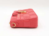 Louis Vuitton Troca Handbag In Pink Damier-quilted Leather Fw0625lzxzdu