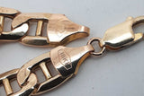 10k Yellow Gold Mariner Link Bracelet 7.9 Grams 9 Inch Eb0726wwxsa