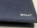Bally Navy Blue Bifold Wallet Eb0325ixsa