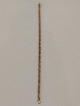 Fancy Infinity Link Bracelet Yellow Gold 18k 5.7 Grams 6 Inch Vc06260wczmia