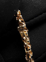 1.96 Cttw Diamond S-link Tennis Bracelet In 14k Gold 9.8g 7 Inch Fw0426rrzdu