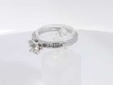 1.14 Cttw Diamond 10k White Gold Ring 2.8 Grams Size 9.5 Aa0525lsxzsa