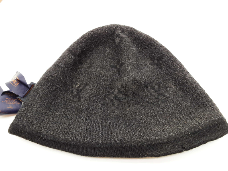 Louis Vuitton Black Logo Wool Beanie Size S Do0825lrxde
