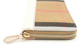 Burberry Check Zip Around Wallet Eb1024lixzsa