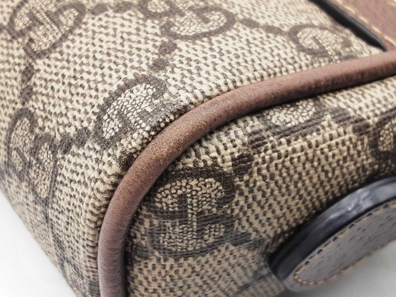 Gucci Ophidia Crossbody Bag In Gg Supreme Coated Canvas Fw0425wwzdu