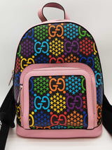 Gucci Gg Monogram Psychdelic Supreme Canvas Backpack Eb1026pxzde