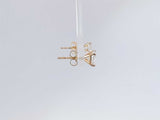 1.50 Cttw Lab Grown Diamond 14k Yellow Gold Stud Earrings 1 Gram Aa0725oepsa