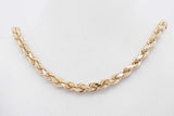 14k Yellow Gold Rope Chain Necklace 20.1 Grams 20 Inch Eb0426lixzsa