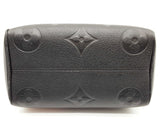 Louis Vuitton 20 Speedy Black Monogram Empreinte Leather Crossbody Bag Do0425lwxzde