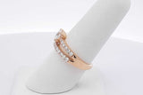 1.09cttw Lab Grown Diamond Ring In 14k Yellow Gold 4 Grams Size 7 Eb0826exzsa