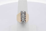 0.26cttw Diamond Ring In 18k Yellow Gold 11.6 Grams Size 6 Eb0326crxsa