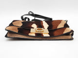 Salvatore Ferragamo Gancio Lock Pony Hair Shoulder Bag Sd0726lezde