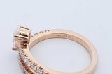 1.0cttw Lab Grown Diamond Ring In 14k Yellow Gold 3.7 Grams Size 7 Eb0726ixzde