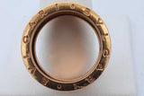 Bvlgari 18k Yellow Gold B.zero1 Ring 14 Grams Size 61 Eb0726wxxzde