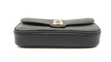 Marc Jacobs The Clover Pebbled Black Leather Shoulder Bag Sd0426rzdu