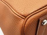 Hermes Birkin Hac 40 Gold Brown Togo Palladium Hardware Duffle Bag Do1025lpzxzde