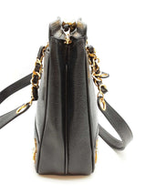 Chanel Black Caviar Leather Triple Cc Shoulder Bag Eb0926lrxzde