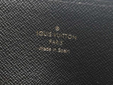 Louis Vuitton Slim Purse In Monogram Coated Canvas & Black Leather Fw04260crdu
