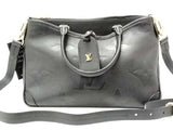 Louis Vuitton Black Leather Trianon Pm Tote Mk0826olzxmia