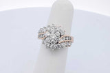 1.2cttw Diamond Ring In 14k Yellow Gold 8.8 Grams Size 5 Eb0926sxzde