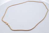14k Yellow Gold Snake Chain Necklace 7.7 Grams 16 Inch Eb1225orxde