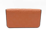 Louis Vuitton Pochette Félicie In Brown Monogram Empreinte Leather Fw1125pzxdu