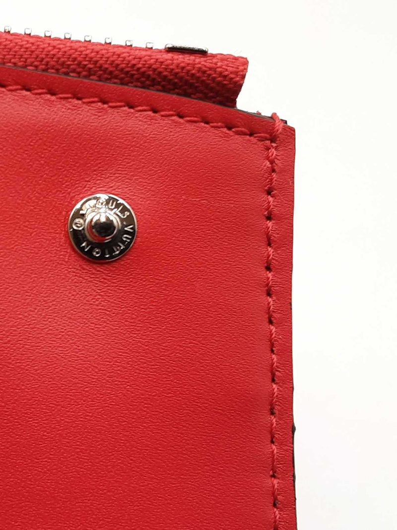 Louis Vuitton Steamer Leather Wallet In Red Lipstick Fw0625wzxdu