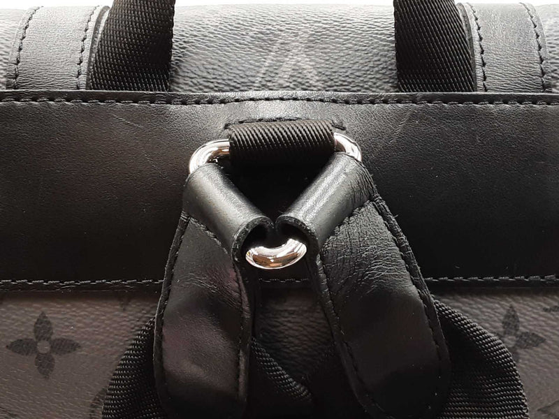 Louis Vuitton Christopher Mm Backpack In Monogram Eclipse Canvas Fw1025lwrxdu