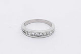 0.72cttw Princess Cut Diamond Ring In Platinum 5.8 Grams Size 7 Eb0526ocrsa