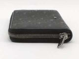Christan Dior Logo Zip Wallet Black Aa1026wzxsa