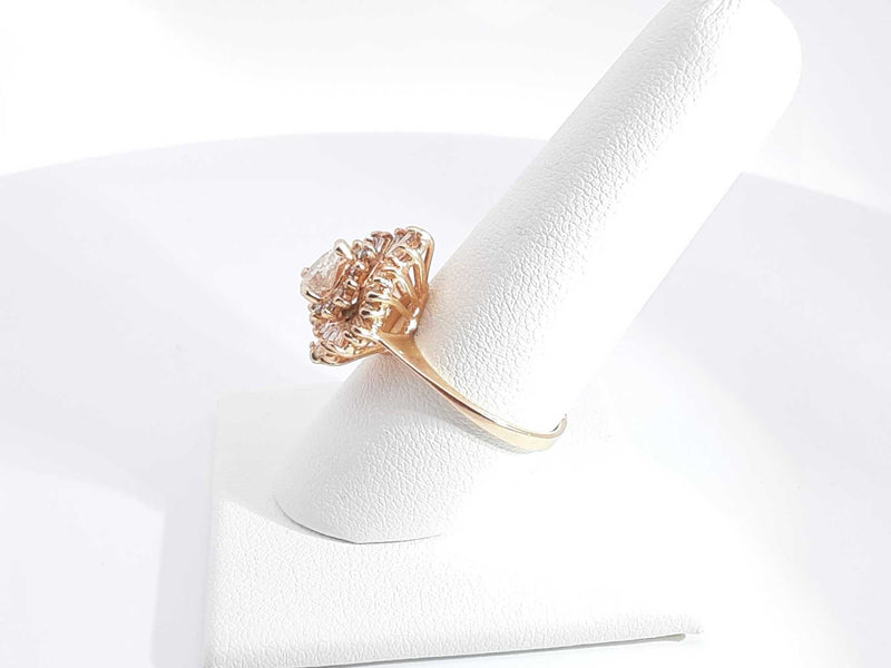 .66ctw Diamonds 14k Yellow Gold 14k 4.1 Grams Ring Size 8 Sd0925przsa