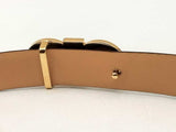 Salvatore Ferragamo Brown Leather Reversible Double Gancini Belt Sd0325lrzsa