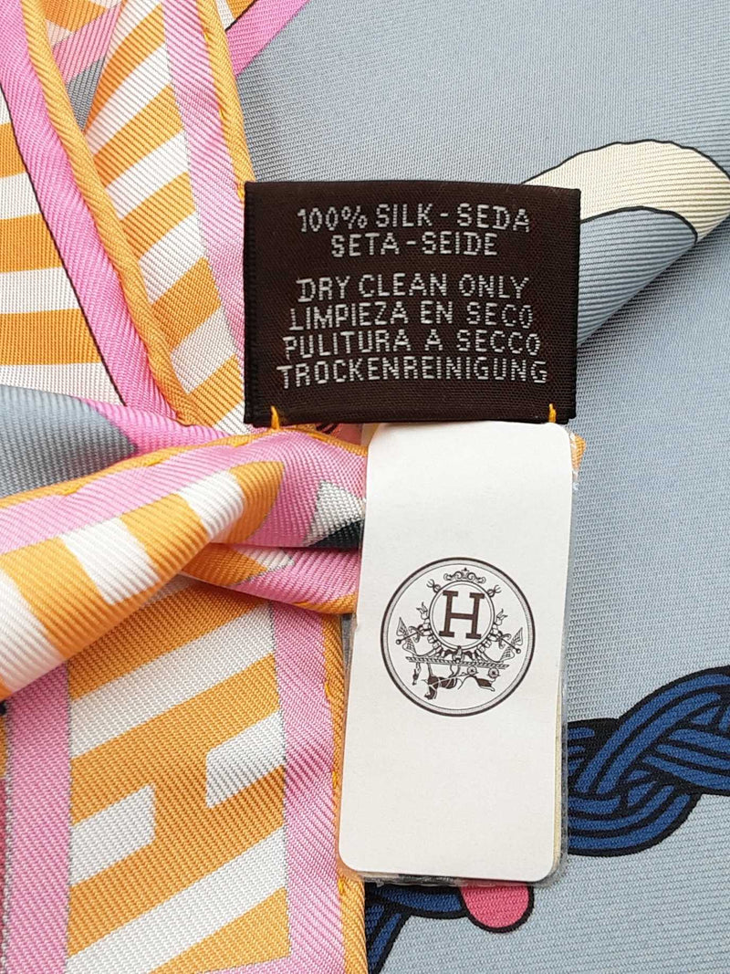 Hermès A Toute Allure Scarf 90 In Multicolor Silk Twill Fw1025oordu