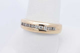 0.4ctw Diamond Ring In 10k Yellow Gold 5.2 Grams Size 8.5 Eb1225lrxdu